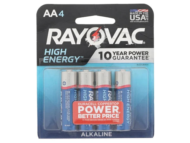 RAYOVAC Consumer Battery (4 Pack) 815-4T