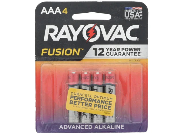 RAYOVAC Consumer Battery (4 Pack) 824-4TFUS