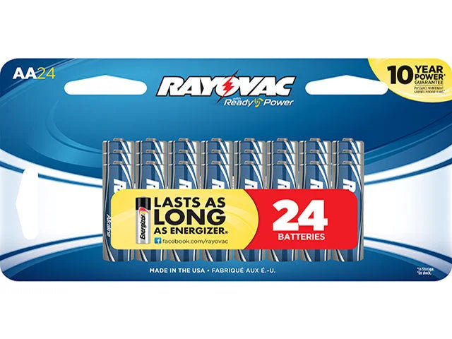 RAYOVAC Consumer Battery(24 Pack) 815-24LT
