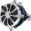 Load image into Gallery viewer, RC Components Airstrike Air Cleaner - Chrome AC-09C-124C - Main Product View