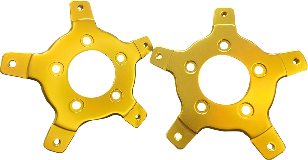RC Components Brake Rotor Adapter - Gold HD359-G - Main Product View