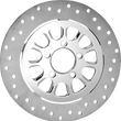 Load image into Gallery viewer, RC Components Brake Rotor - Front Left - Dynasty - Chrome COG117117CLF2K - Main Product View