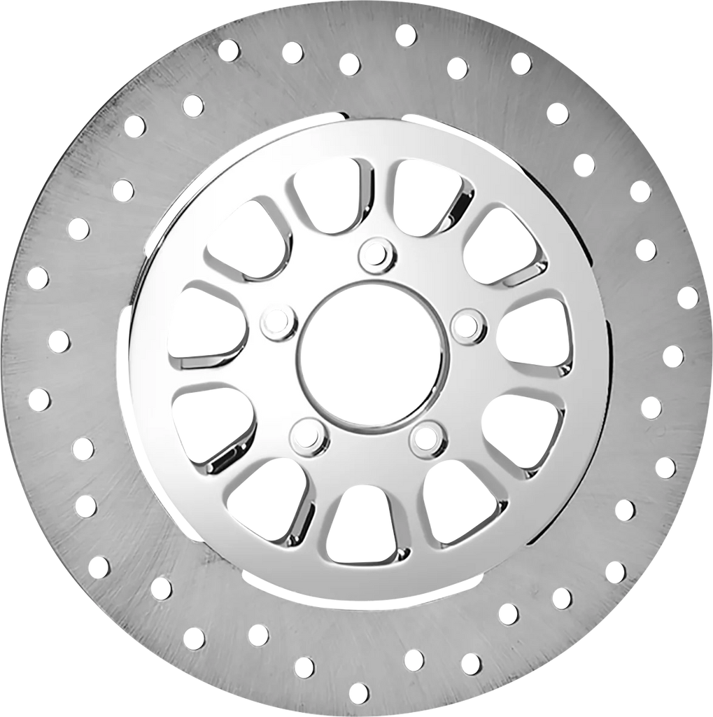 RC Components Brake Rotor - Front Left - Dynasty - Chrome COG117117CLF2K - Main Product View