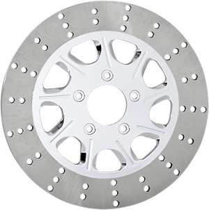 RC Components Brake Rotor - Front Left - Revolt - Chrome COG117124CLF2K - Main Product View