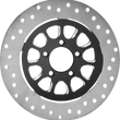 Load image into Gallery viewer, RC Components Brake Rotor - Front Right - Dynasty - Anodized Black COG117117ELF2K - Main Product View