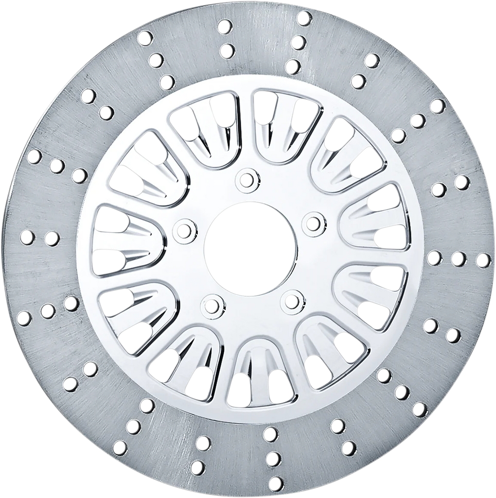 RC Components Brake Rotor - Front Right - Illusion - Chrome COG117126CRF2K - Main Product View