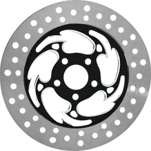 Load image into Gallery viewer, RC Components Brake Rotor - Left Front - Savage Eclipse - Chrome and Black COG11785ELF2K - Main Product View