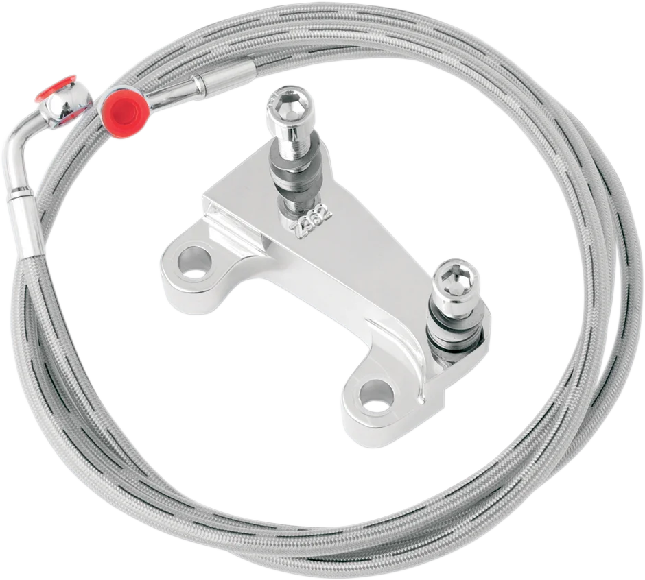 RC Components Caliper Mount - Black HD12378B - Side View