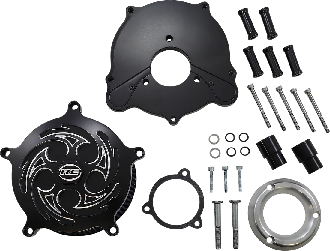 RC Components Eclipse Air Cleaner - '08-'16 FL AC-01B-85E - Side View