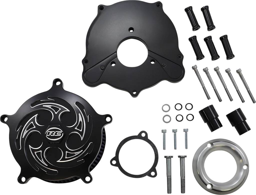 RC Components Eclipse Air Cleaner - '08-'16 FL AC-01B-85E - Side View