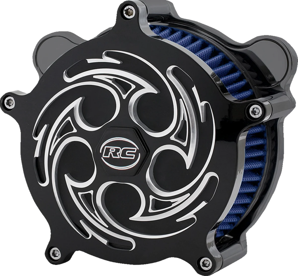 RC Components Eclipse Air Cleaner - '93-'17 Big Twin AC-02B-85E - Main Product View