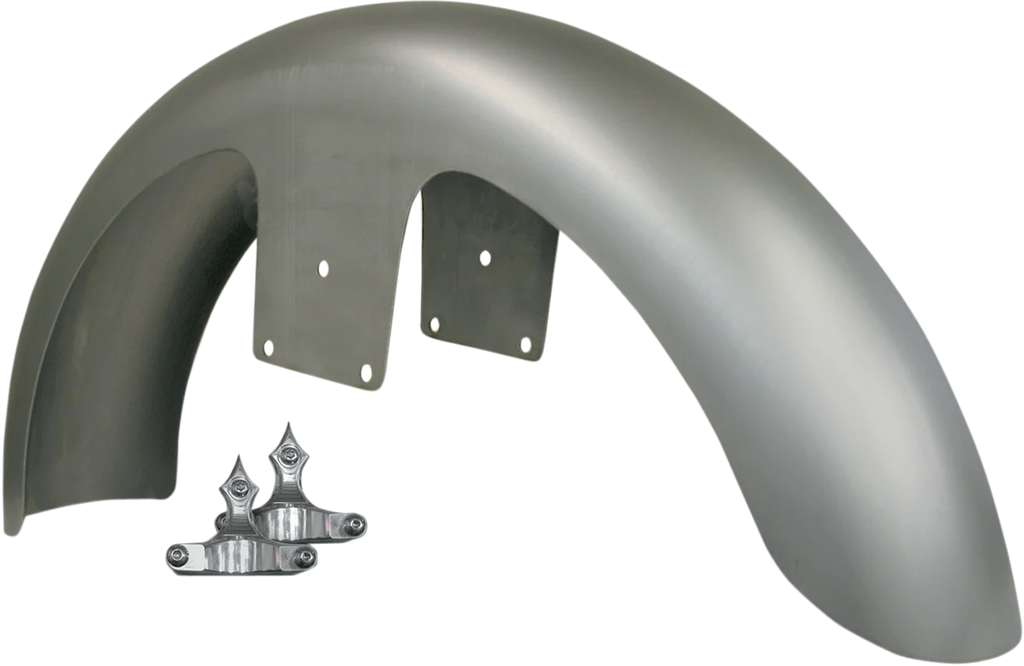 RC Components Front Fender Kit with Chrome Adapter - For 21" Wheel RC140C - Main Product View
