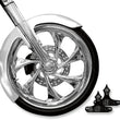 Load image into Gallery viewer, RC Components Phantom Front Fender Kit with Black Adapters - For 23" Wheel FNDRKT14-23RCB - Side View