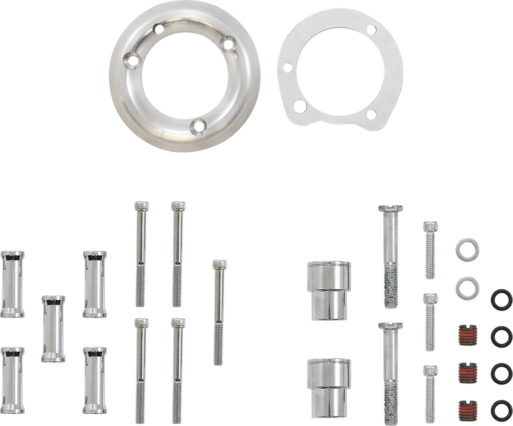 RC Components Savage Air Cleaner - '93-'17 Big Twin AC-02C-85C - Back View