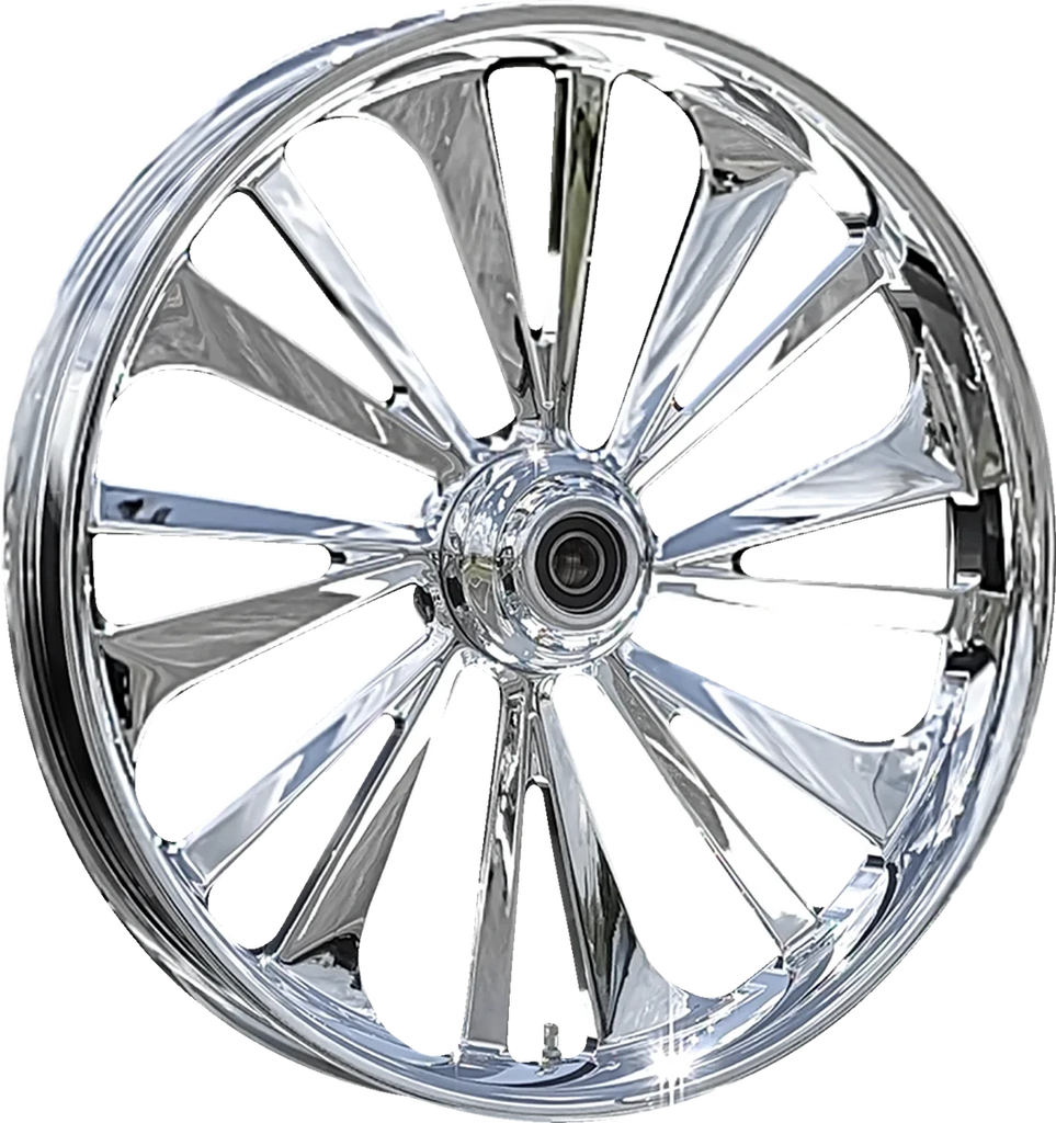 RC Components Wheel - Dillinger - Front - Dual Disc/without ABS - Chrome - 21x3.5 - FLH 213HD031NON138C - Main Product View
