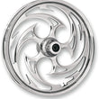 Load image into Gallery viewer, RC Components Wheel - Drifter - Front - Dual Disc/without ABS - Chrome - 16x3.5 - '00-'07 FLT 16350-9917-101C - Side View