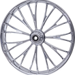 Load image into Gallery viewer, RC Components Wheel - Dynasty - Front - Dual Disc/with ABS - Chrome - 21x3.5 - FLH 213HD031A21117C - Main Product View