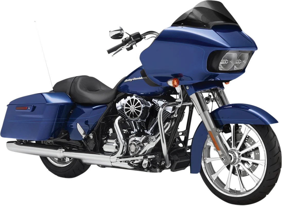 RC Components Wheel - Exile - Front - Dual Disc/with ABS - Chrome - 21x3.5 21350-9031A-122 - Side View