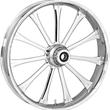 Load image into Gallery viewer, RC Components Wheel - Exile - Front - Dual Disc/without ABS - Chrome - 21x3.5 21350-9031-122C - Main Product View