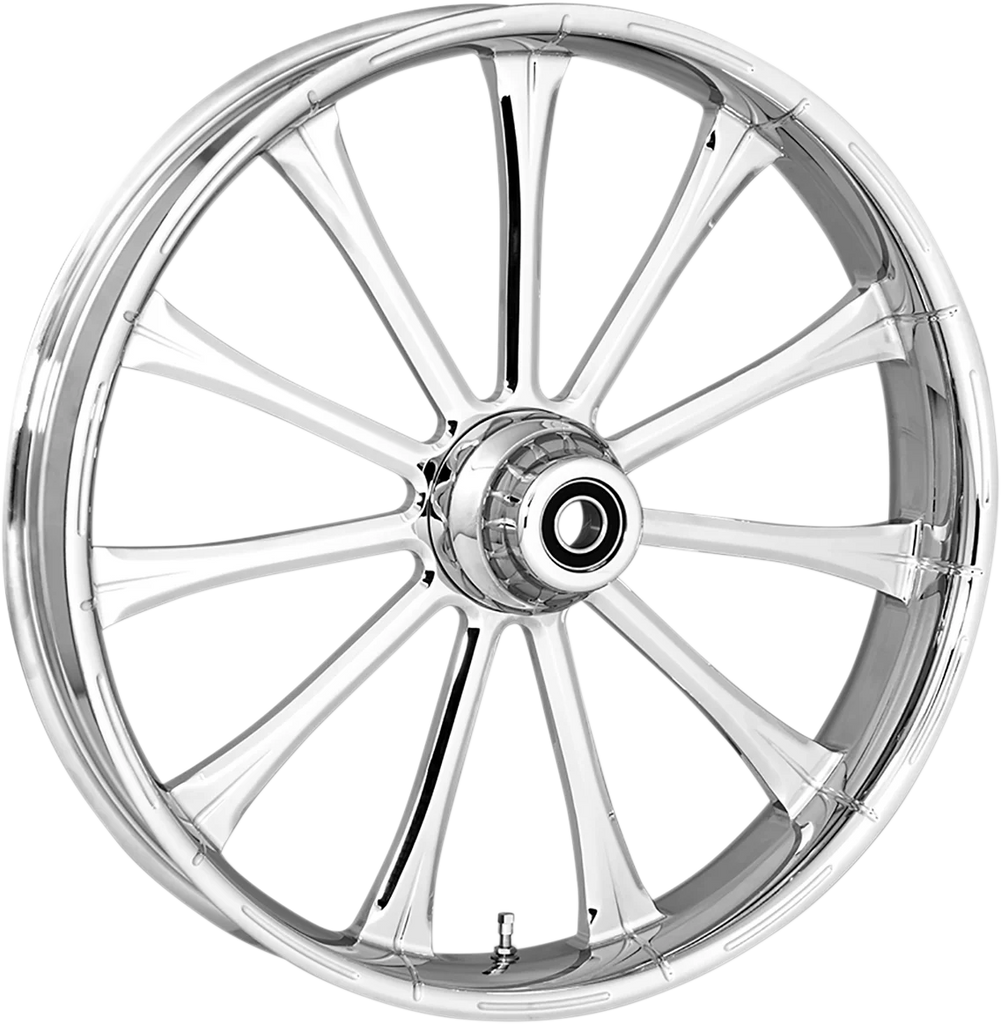 RC Components Wheel - Exile - Front - Dual Disc/without ABS - Chrome - 21x3.5 21350-9031-122C - Main Product View