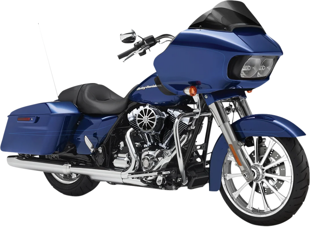 RC Components Wheel - Exile - Front - Dual Disc/without ABS - Chrome - 21x3.5 21350-9031-122C - Side View