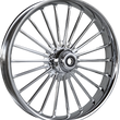 Load image into Gallery viewer, RC Components Wheel - Illusion - Front - Dual Disc/with ABS - Chrome - 21x3.5 213509031A14126 - Main Product View