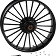 Load image into Gallery viewer, RC Components Wheel - Illusion - Front - Dual Disc/without ABS - Black - 21x3.5 0321350-126B - Main Product View