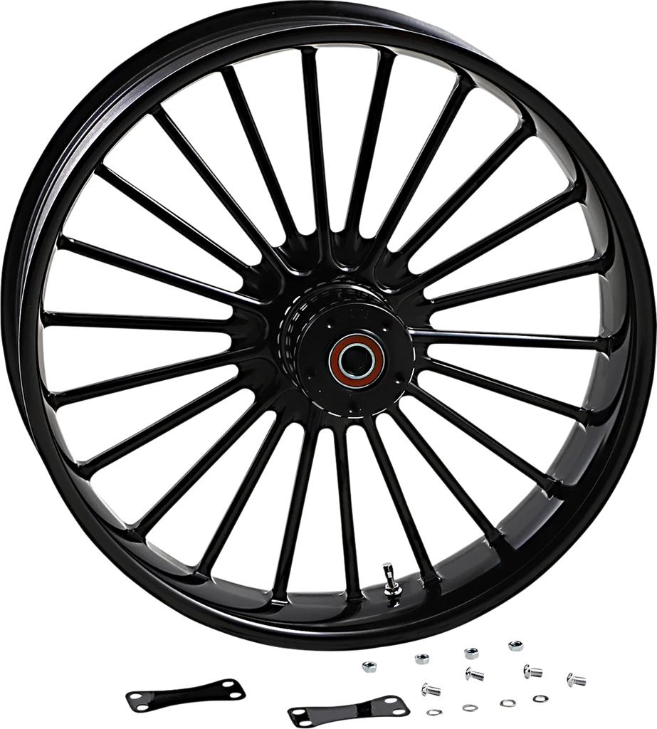 RC Components Wheel - Illusion - Front - Dual Disc/without ABS - Black - 21x3.5 0321350-126B - Main Product View