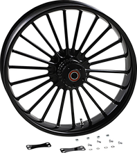 Load image into Gallery viewer, RC Components Wheel - Illusion - Front - Dual Disc/without ABS - Black - 21x3.5 0321350-126B - Main Product View