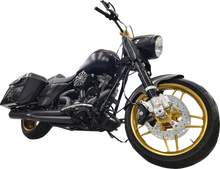 Load image into Gallery viewer, RC Components Wheel - Laguna - Front - Dual Disc/without ABS - Gold - 19x3 193-140G-F - Side View