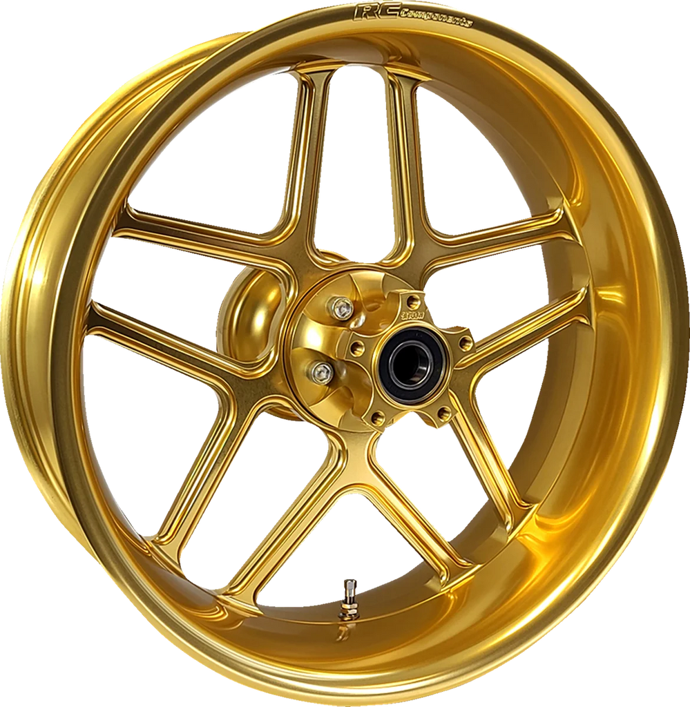 RC Components Wheel - Laguna - Rear - Single Disc/with ABS - Gold - 18x5.5 185-140G-RAC - Main Product View