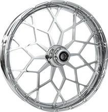 Load image into Gallery viewer, RC Components Wheel - Phenom - Front - Dual Disc/without ABS - Chrome - 21x3.5 - FLH 213HD031NON135C - Main Product View