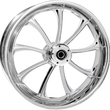 Load image into Gallery viewer, RC Components Wheel - Revolt - Rear - Single Disc/without ABS - Chrome - 18"x5.50" 18550-9210-124C - Main Product View