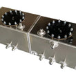Load image into Gallery viewer, RCI Fuel Tank 4 Gal Alum &amp; Fuel Cooler Raw 2040M