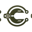 Load image into Gallery viewer, RE Suspension Alum Packer 14mm 1/32in Thick - 5 Pack RE-BR-PKA14-032