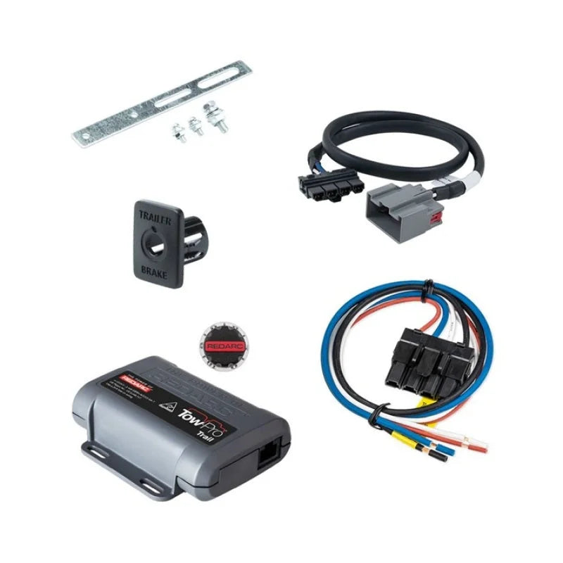 REDARC 17-24 Ford F-250/F-350/F-450 Super Duty Tow-Pro Trail Brake Controller Kit - Side View