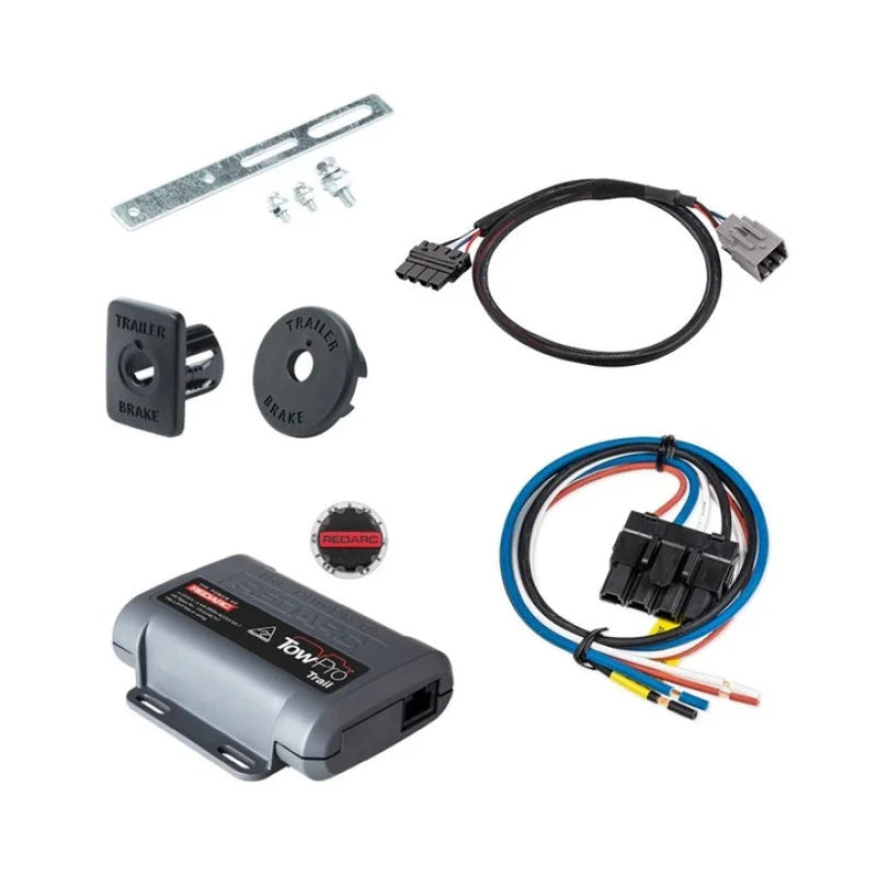 REDARC 19-24 Jeep Wrangler/Rubicon/Gladiator Tow-Pro Trail Brake Controller Kit - Main Product View