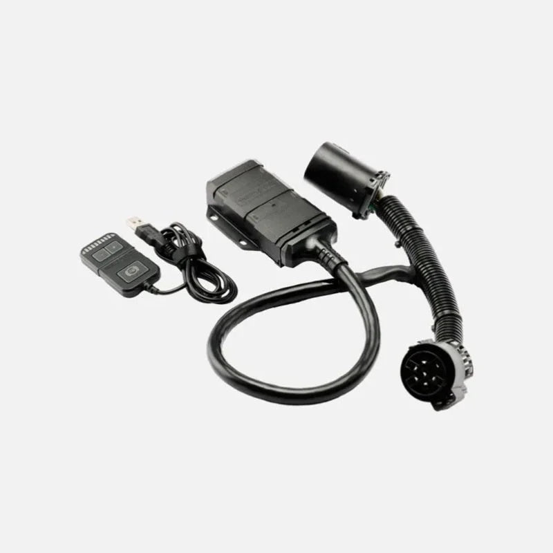 REDARC Tow-Pro Link Electric Brake Controller w/Remote & Mobile App - Side View