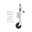 Load image into Gallery viewer, REESE 1000 lbs. Swivel Zinc Pl ated 6in Poly Wheel EJ10000301