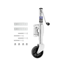 Load image into Gallery viewer, REESE 1000 lbs. Swivel Zinc Pl ated 6in Poly Wheel EJ10000301