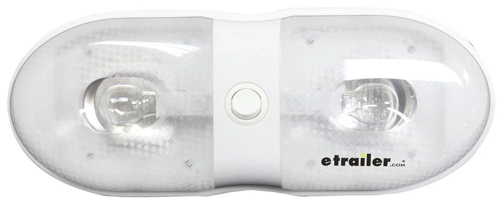 REESE Interior Light #76 Doubl e with Lens & Switch 30-76-223