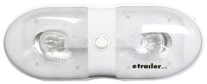 REESE Interior Light #76 Doubl e with Lens & Switch 30-76-223