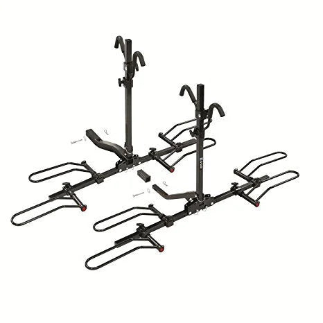 REESE Q-Slot 4 Bike Carrier  4 Bike  Rail Rack  w/Tilt 63138