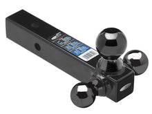 Load image into Gallery viewer, REESE Tri-Ball Ball Mount 2in Sq. Solid Shank w/Black 80791
