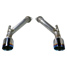 Load image into Gallery viewer, REMARK 2023+ Nissan Z Burnt Stainless Double Wall Tip Axle Back Exhaust - Side View