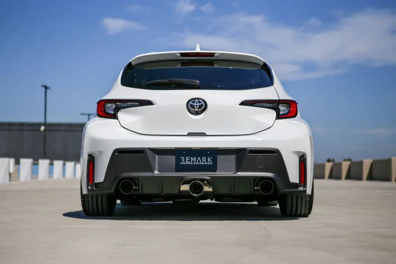 REMARK Catback Exhaust, Toyota GR Corolla, Elite Spec Stainless Center Cover - Main Product View