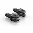 Load image into Gallery viewer, RIZOMA - Footpeg Mount Kit Rider Black Pr - 58-PE692B