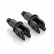 Load image into Gallery viewer, RIZOMA - Footpeg Mount Kit Rider Black Pr - 58-PE795B