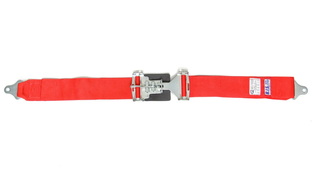 RJS 3in Lap Belt Red