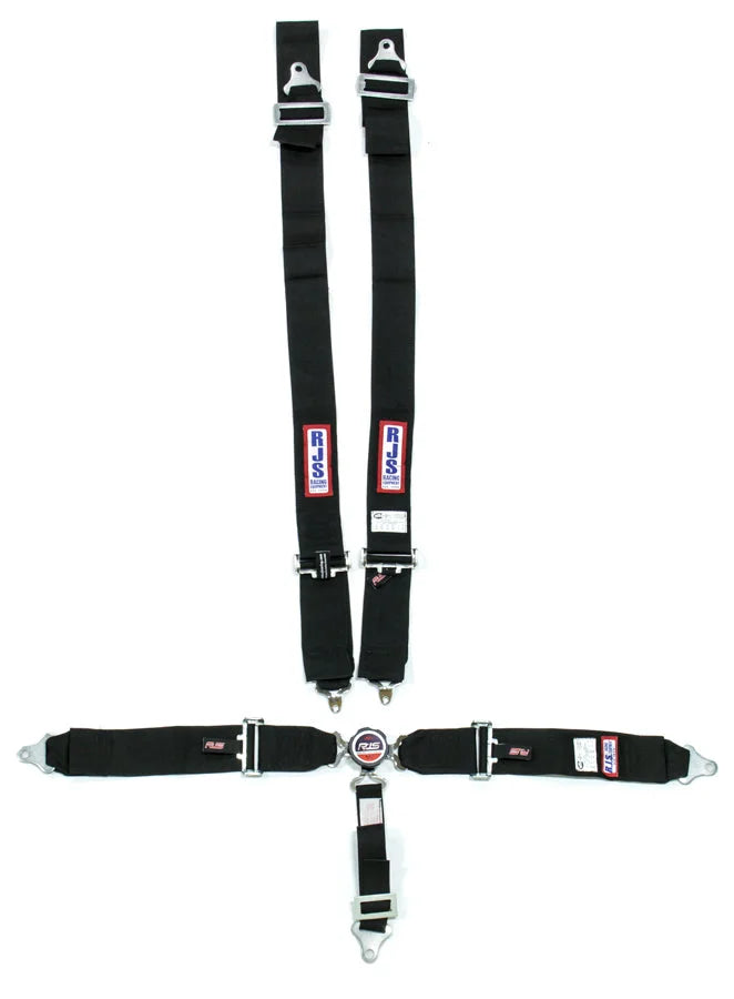 RJS 5 PT Harness System Q/R BK Ind Wrap 2inSub